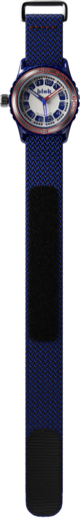 blue clock